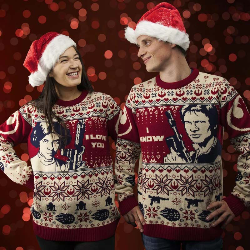 Couple Merry Christmas Sweater Pullover